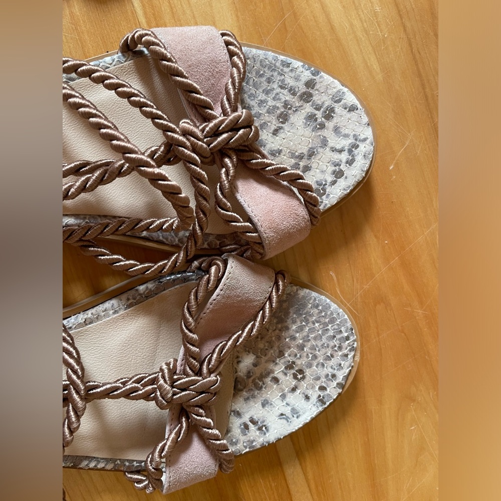 Elysess Strappy Rope Gladiator Sandals from Anthropologie - Picture 8 of 15